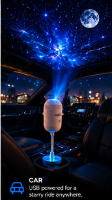 Mini Galaxy Star Projector