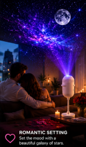 Mini Galaxy Star Projector